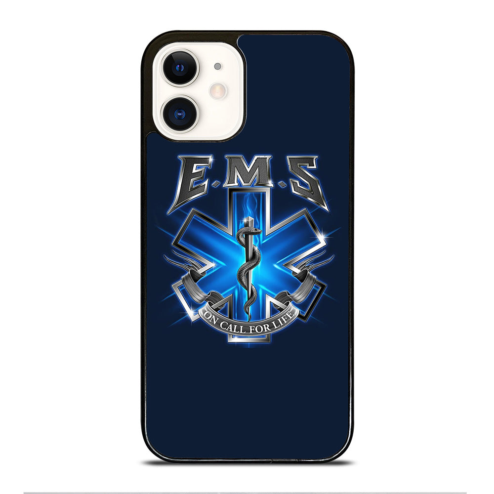 EMT EMS MEDICAL ON CALL FOR LIFE iPhone 12 Case Cover