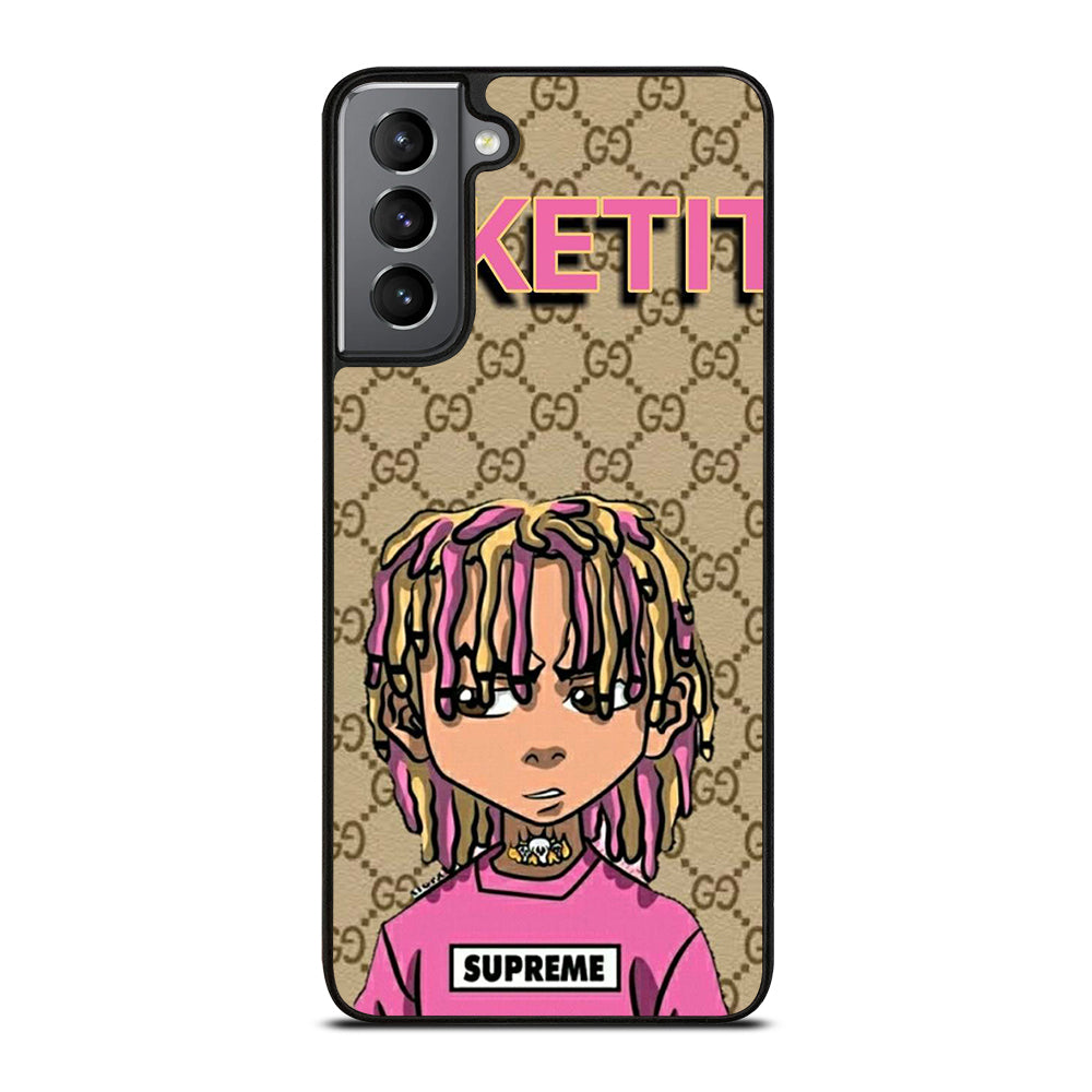 ESKETIT LIL PUMP BROWN Samsung Galaxy S21 Plus Case Cover