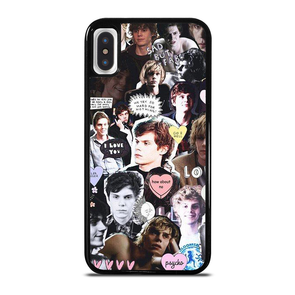 EVAN PETERS COLLAGE NEW iPhone X / XS Case Cover
