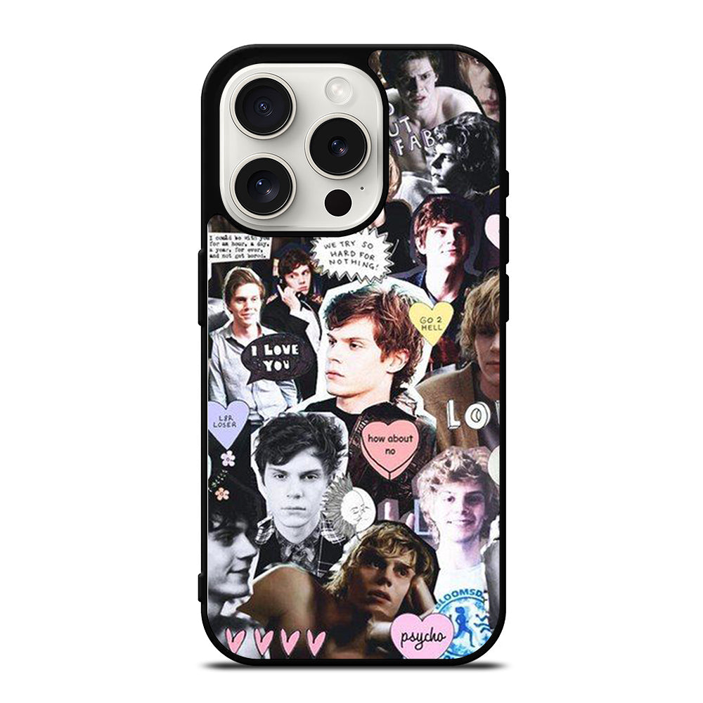 EVAN PETERS COLLAGE NEW iPhone 15 Pro Case Cover