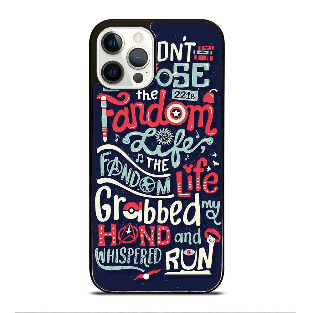 FANDOM LIFE iPhone 12 Pro Case Cover