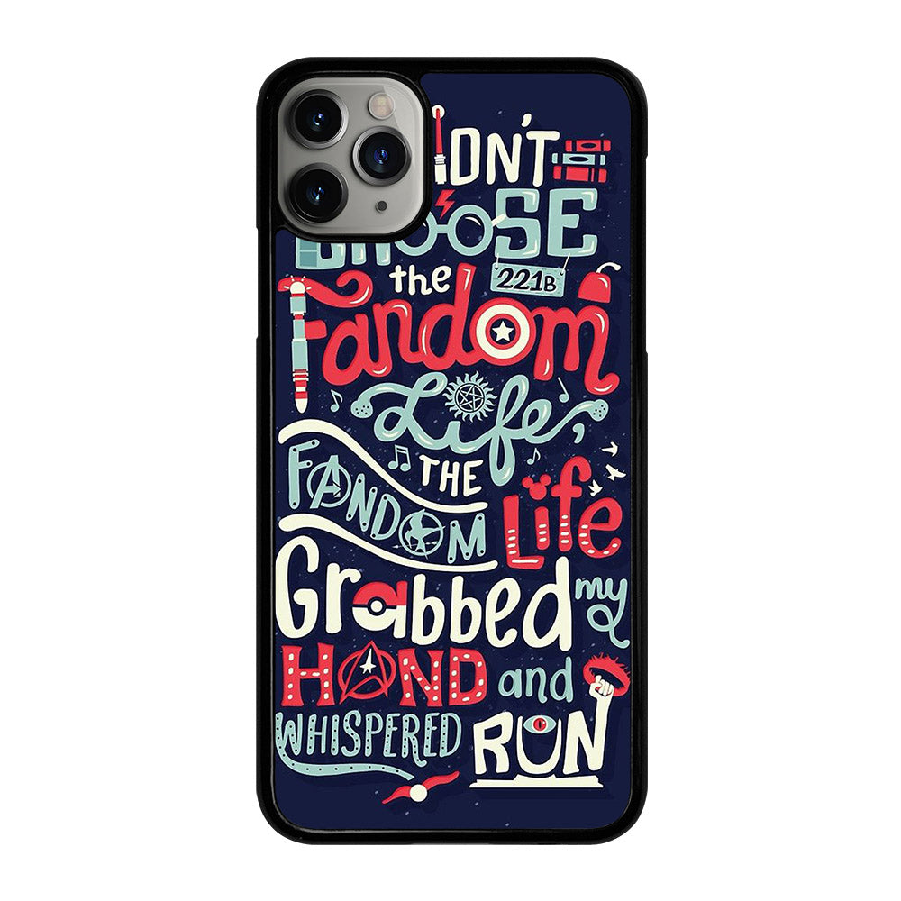 FANDOM LIFE iPhone 11 Pro Max Case Cover