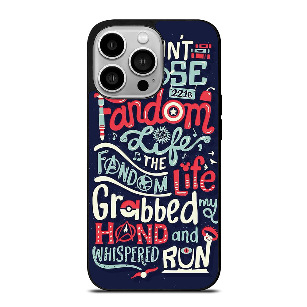 FANDOM LIFE iPhone 14 Pro Case Cover