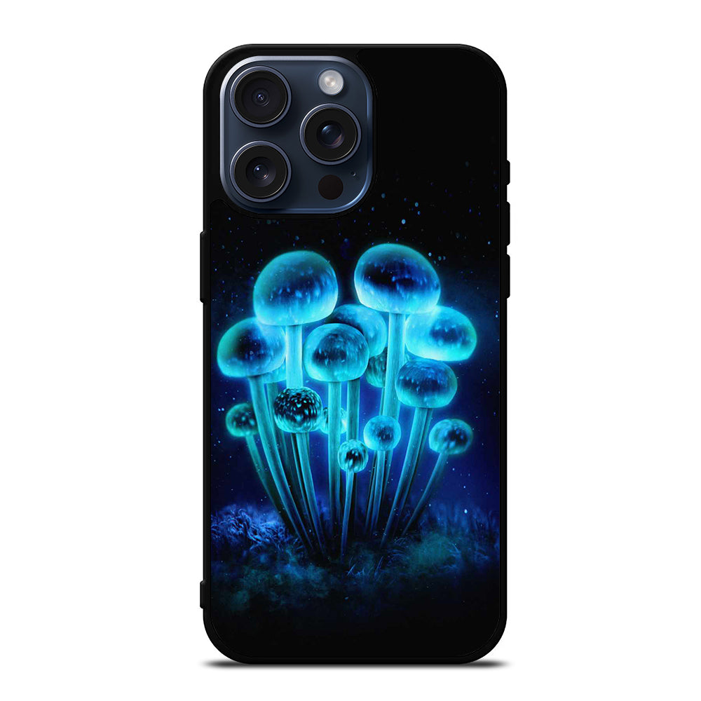 FANTASIA BLUE MUSHROOM ART 2 iPhone 15 Pro Max Case Cover