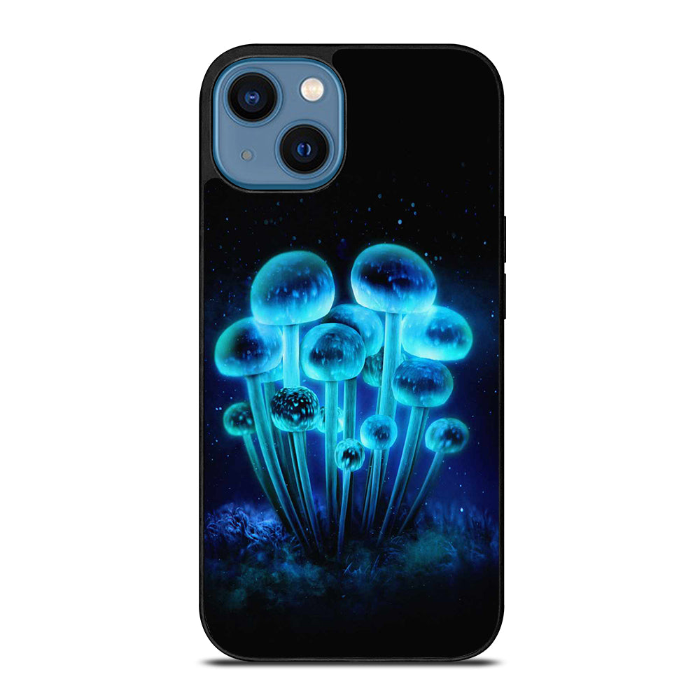 FANTASIA BLUE MUSHROOM ART 2 iPhone 14 Case Cover