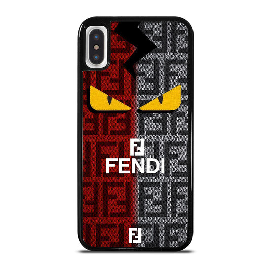 FENDI ROMA PATTERN iPhone X / XS Case Cover
