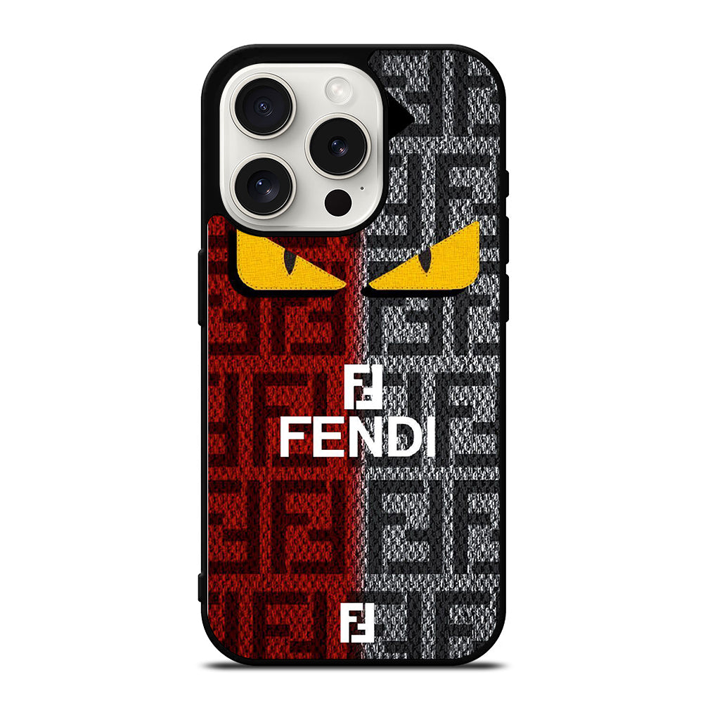 FENDI ROMA PATTERN iPhone 15 Pro Case Cover