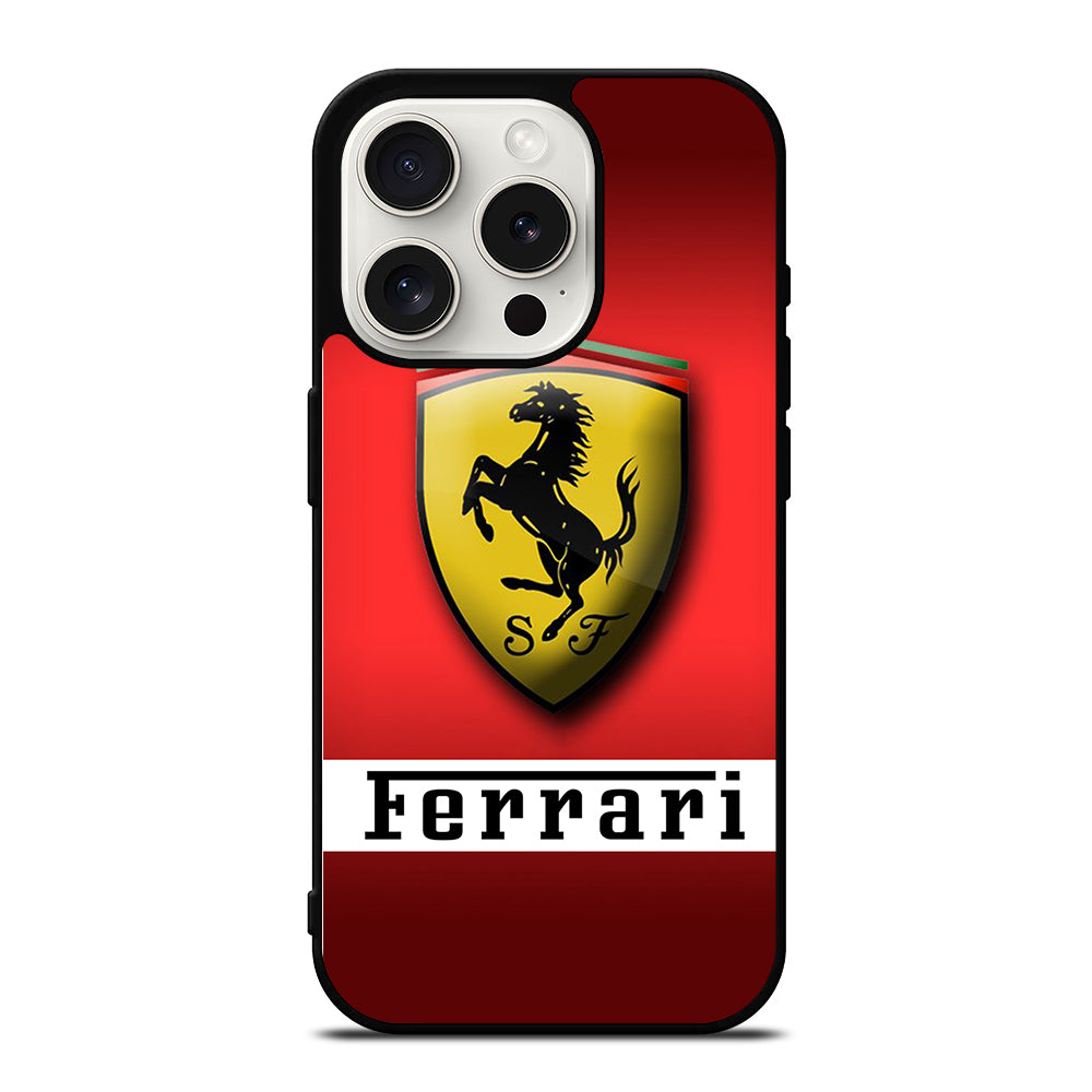 FERRARI EMBLEM iPhone 15 Pro Case Cover