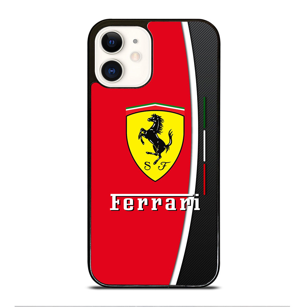 FERRARI LOGO CAR iPhone 12 Case Cover