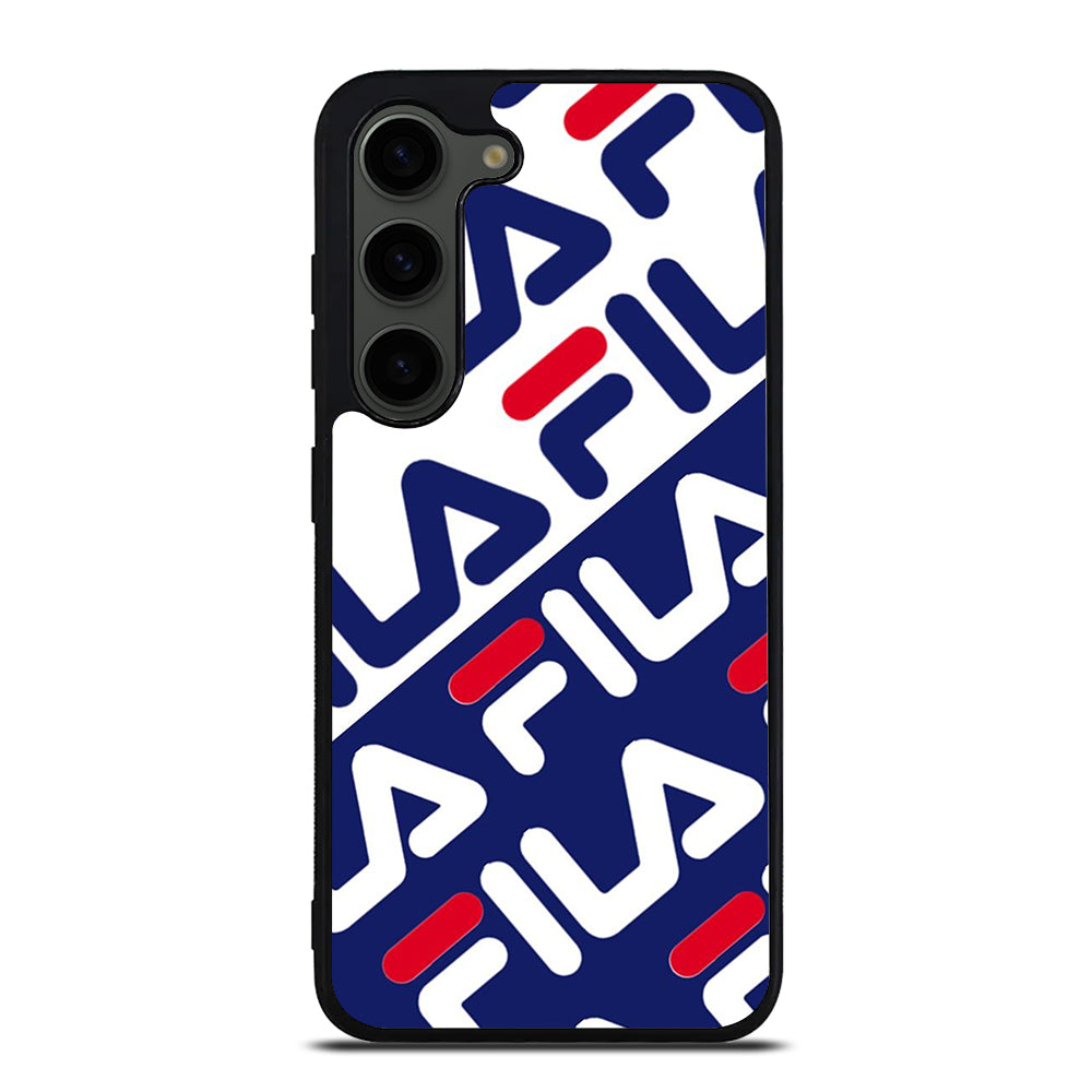 FILA PATTERN LOGO Samsung Galaxy S23 Plus Case Cover