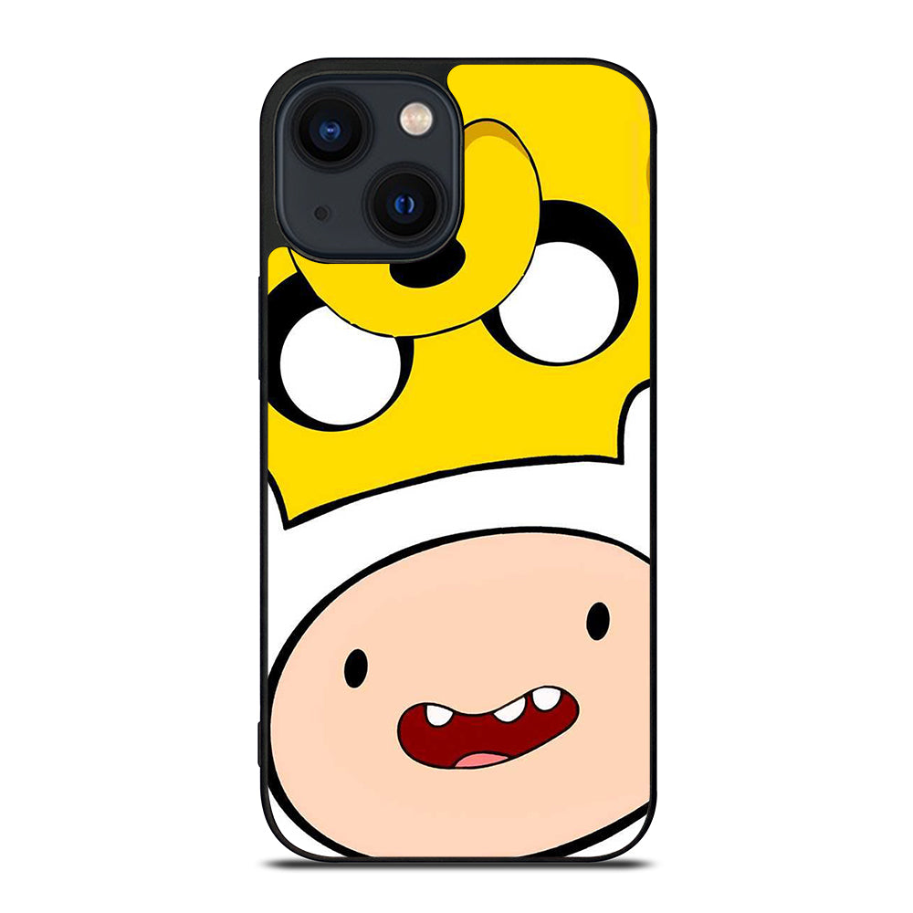 FINN AND JAKE FACE iPhone 14 Plus Case Cover
