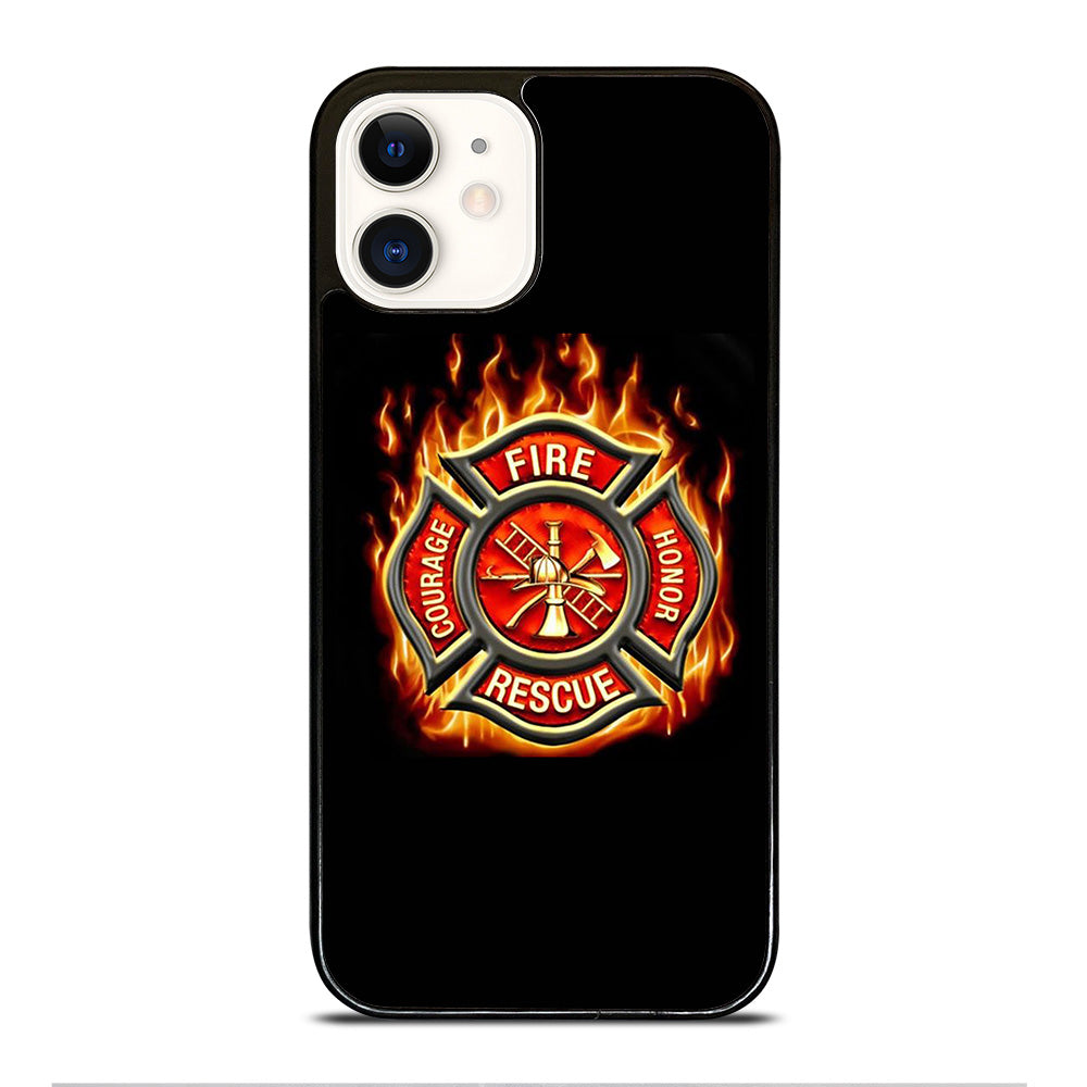 FIREFIGHTER FIREMAN FIRE iPhone 12 Case Cover