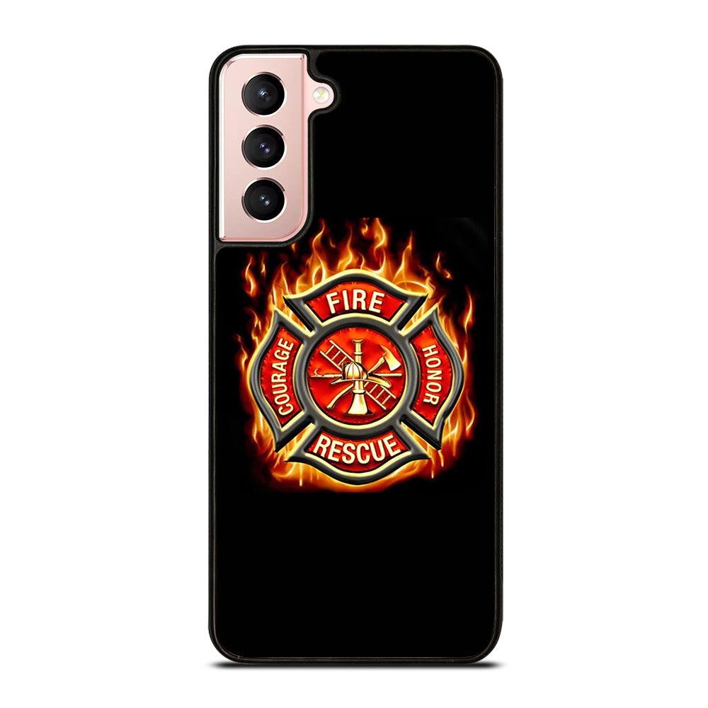 FIREFIGHTER FIREMAN FIRE Samsung Galaxy S21 Case Cover