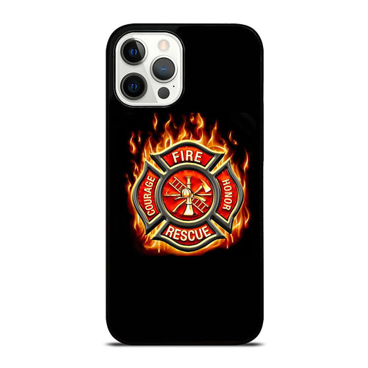 FIREFIGHTER FIREMAN FIRE iPhone 12 Pro Max Case Cover