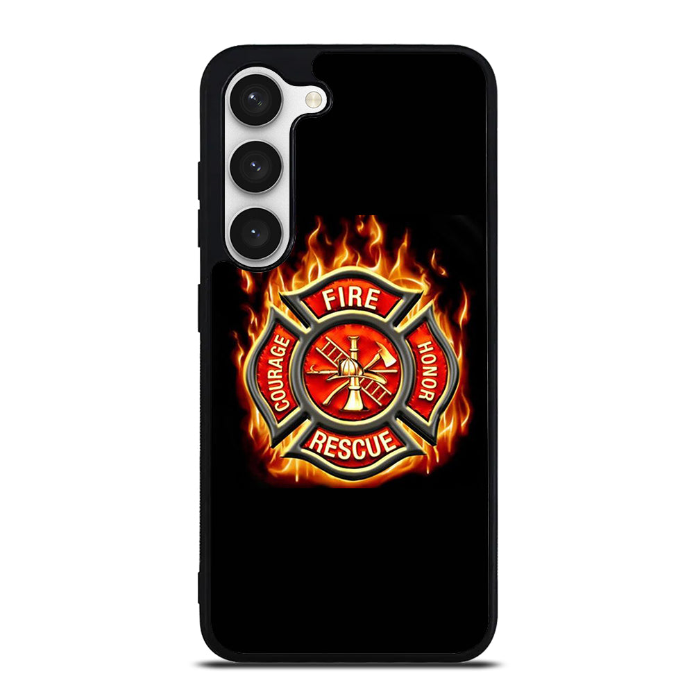 FIREFIGHTER FIREMAN FIRE Samsung Galaxy S23 Case Cover