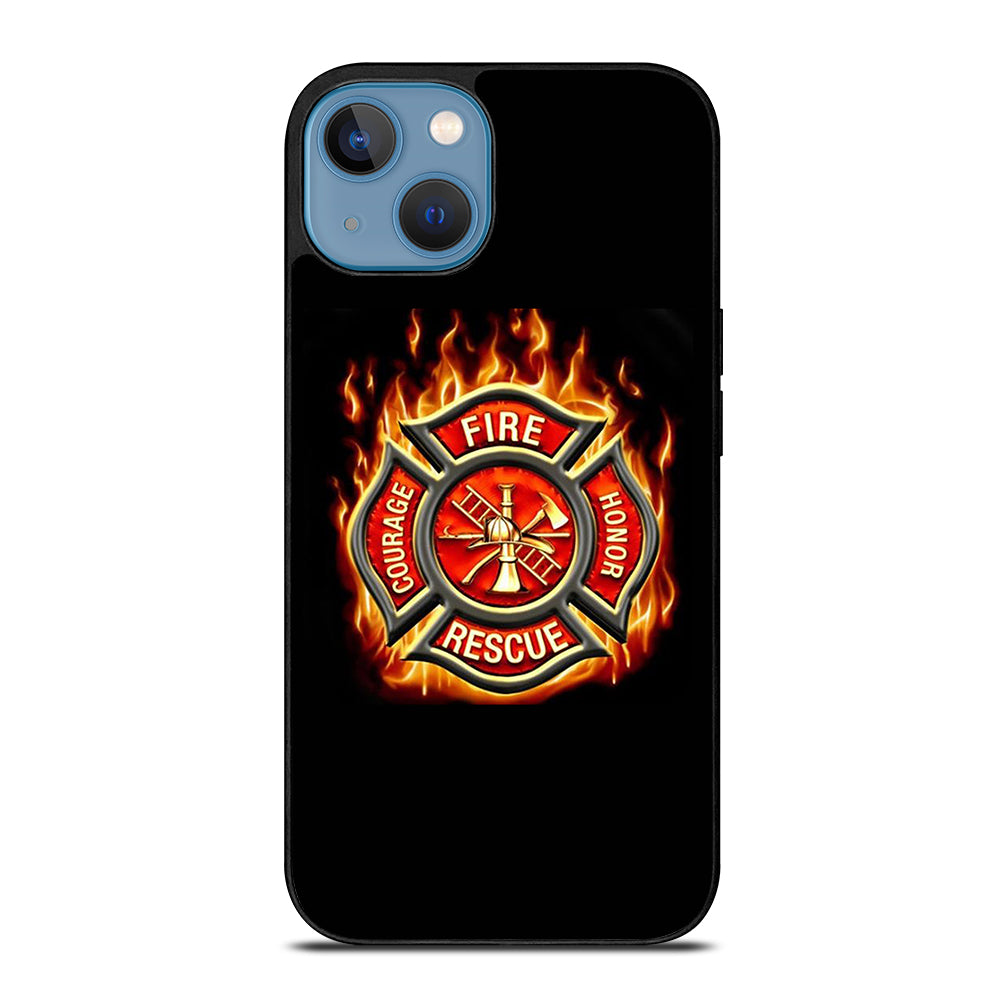 FIREFIGHTER FIREMAN FIRE iPhone 13 Case Cover