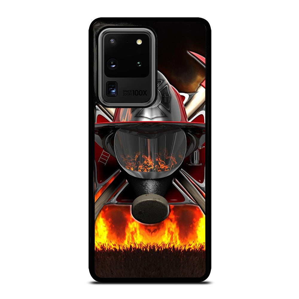 FIREFIGHTER FIREMAN HELMET Samsung Galaxy S20 Ultra Case Cover