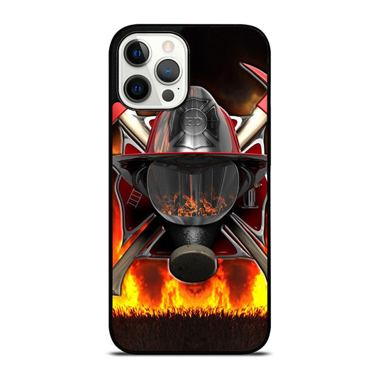FIREFIGHTER FIREMAN HELMET iPhone 12 Pro Max Case Cover