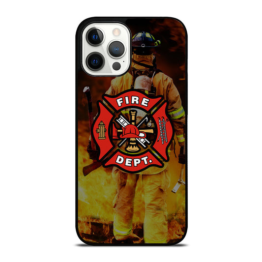 FIREFIGHTER FIREMAN LOGO iPhone 12 Pro Max Case Cover