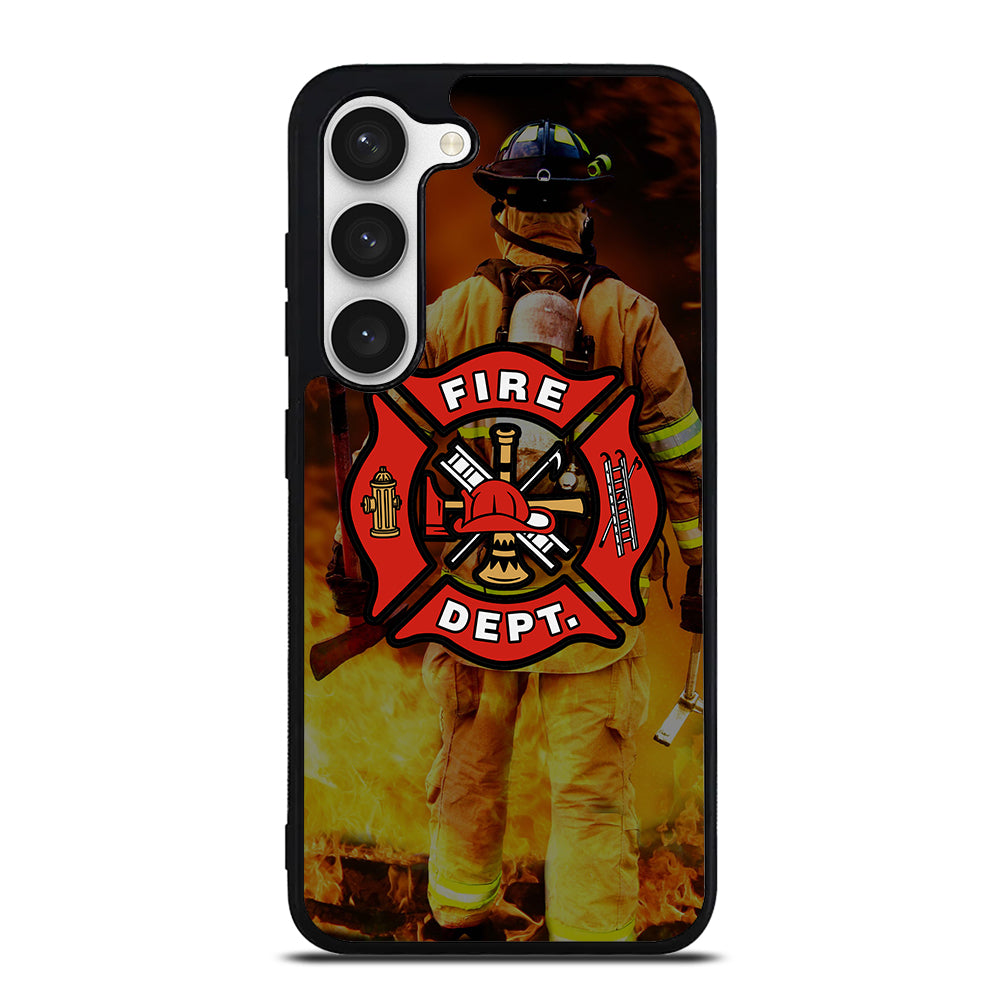 FIREFIGHTER FIREMAN LOGO Samsung Galaxy S23 Case Cover