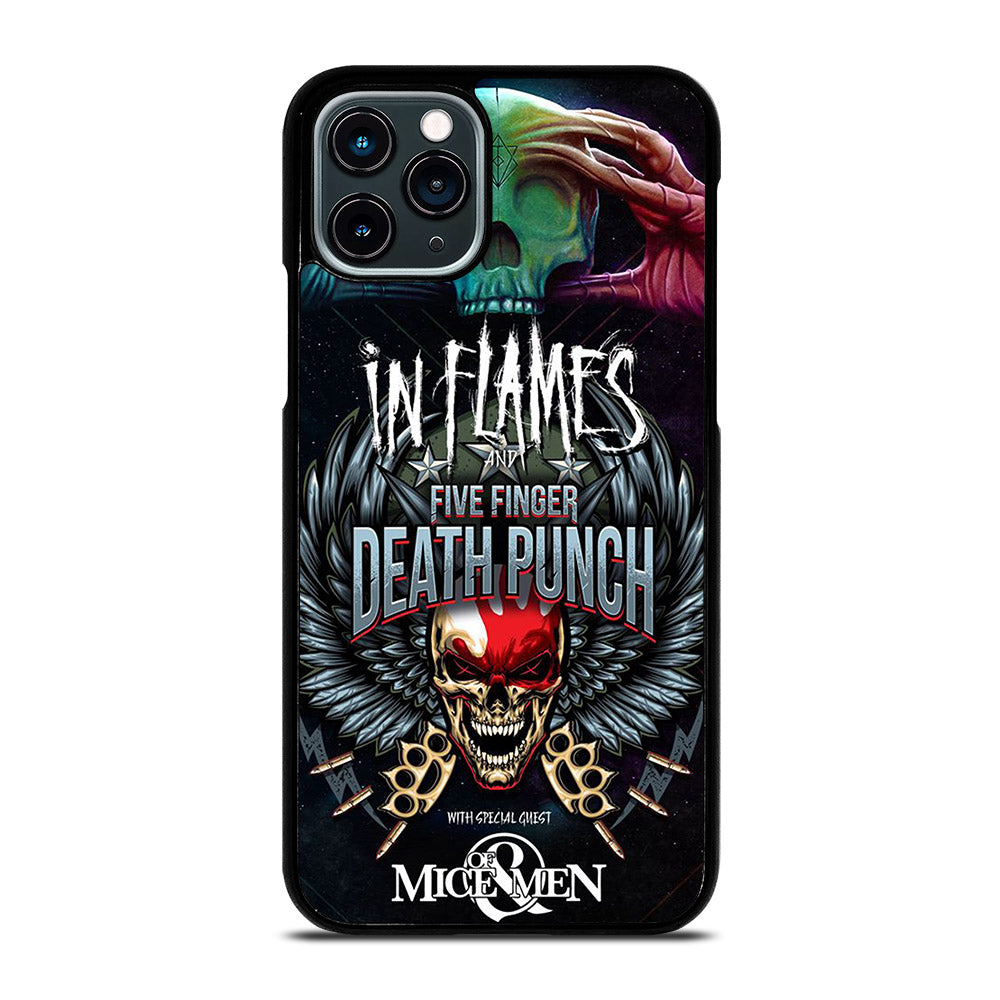 FIVE FINGER DEATH PUNCH AND IN FLAMES iPhone 11 Pro Case Cover