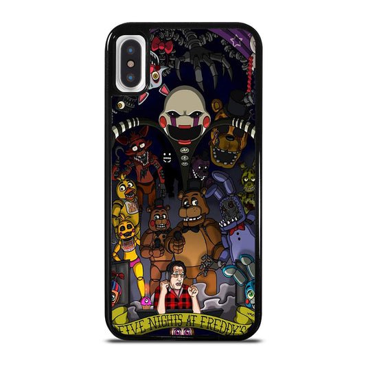FIVE NIGHTS AT FREDDY'S CARTOON iPhone X / XS Case Cover