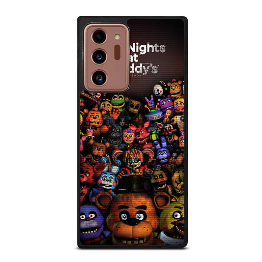 FIVE NIGHTS AT FREDDY'S FNAF ALL CHARACTER Samsung Galaxy Note 20 Ultra Case Cover