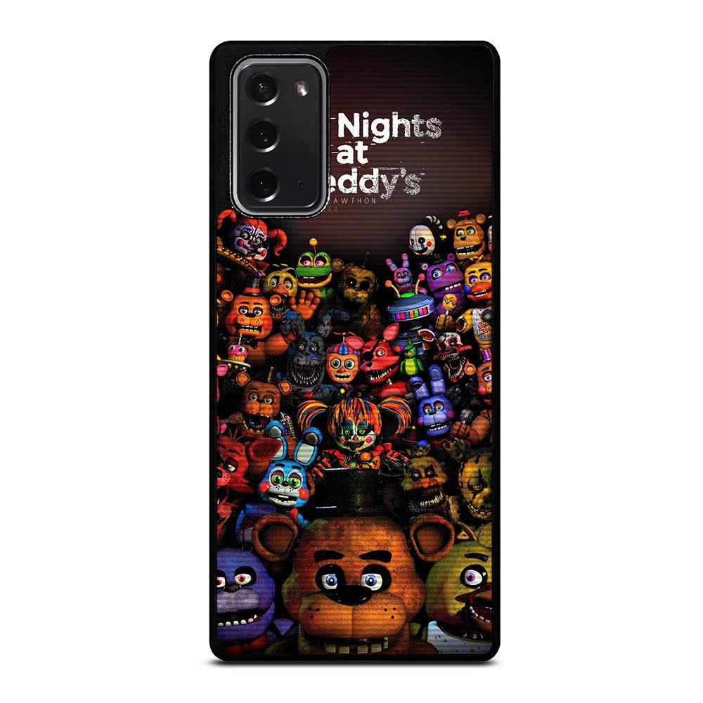FIVE NIGHTS AT FREDDY'S FNAF ALL CHARACTER Samsung Galaxy Note 20 Case Cover