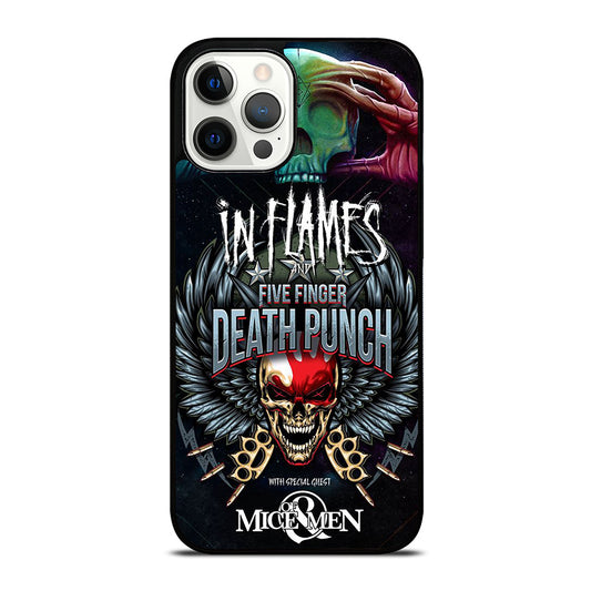 FIVE FINGER DEATH PUNCH AND IN FLAMES iPhone 12 Pro Max Case Cover