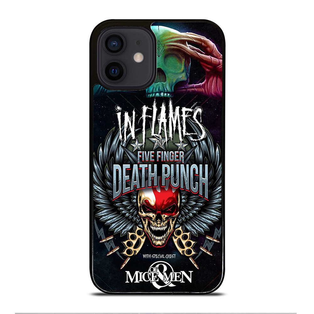 FIVE FINGER DEATH PUNCH AND IN FLAMES iPhone 12 Mini Case Cover