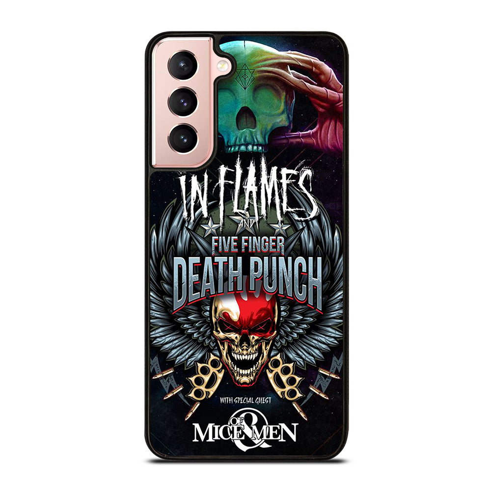 FIVE FINGER DEATH PUNCH AND IN FLAMES Samsung Galaxy S21 Case Cover