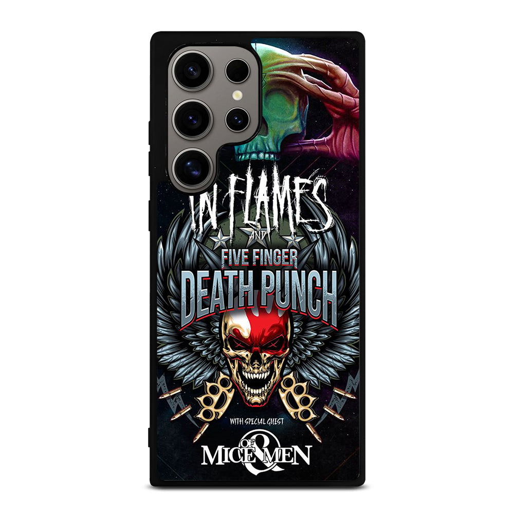 FIVE FINGER DEATH PUNCH AND IN FLAMES Samsung Galaxy S24 Ultra Case Cover