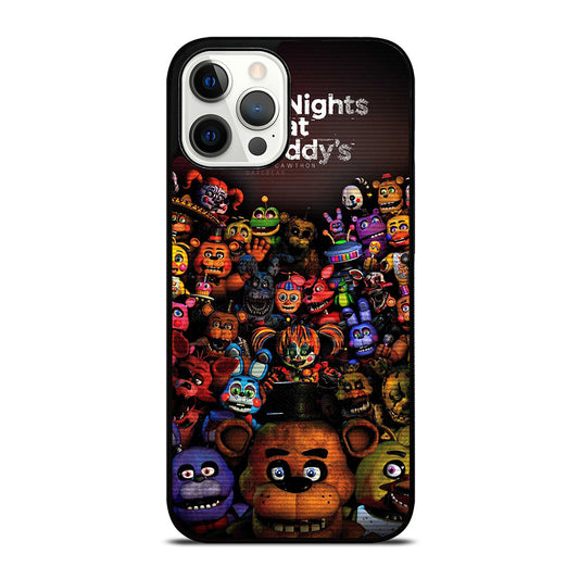 FIVE NIGHTS AT FREDDY'S ALL FNAF CHARACTERS iPhone 12 Pro Max Case Cover
