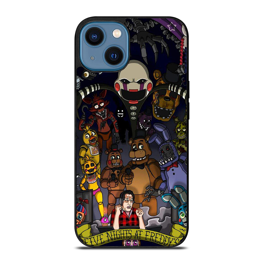 FIVE NIGHTS AT FREDDY'S CARTOON iPhone 14 Case Cover