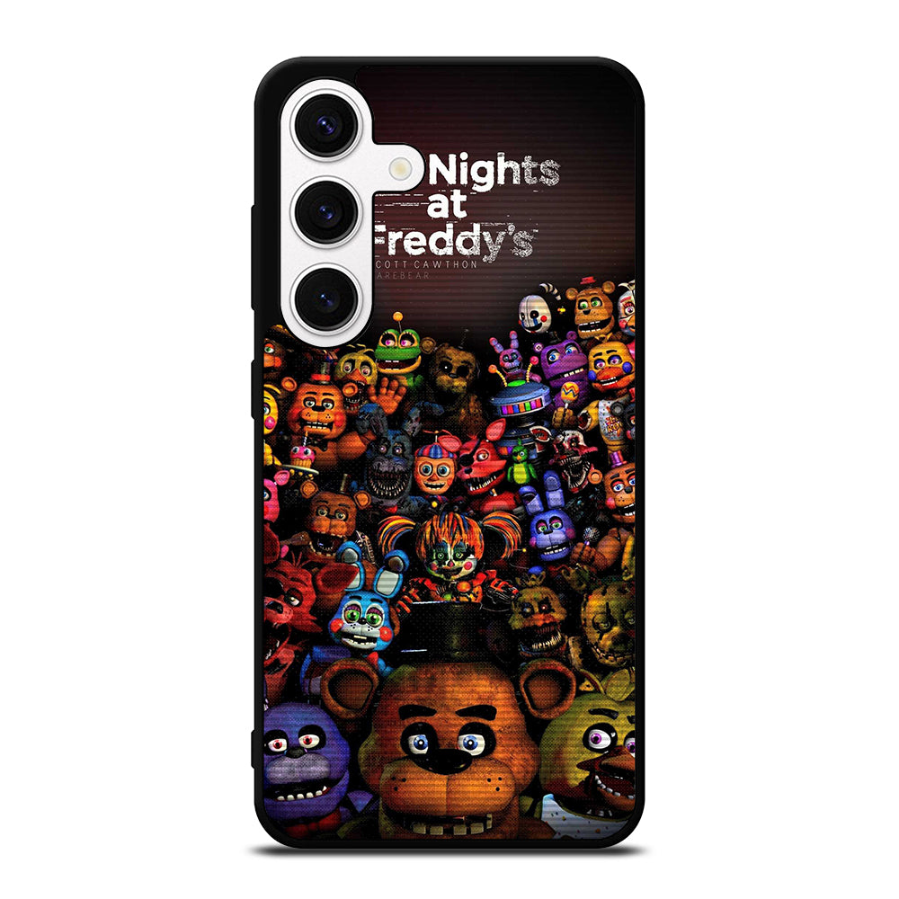 FIVE NIGHTS AT FREDDY'S FNAF ALL CHARACTER Samsung Galaxy S24 Case Cover