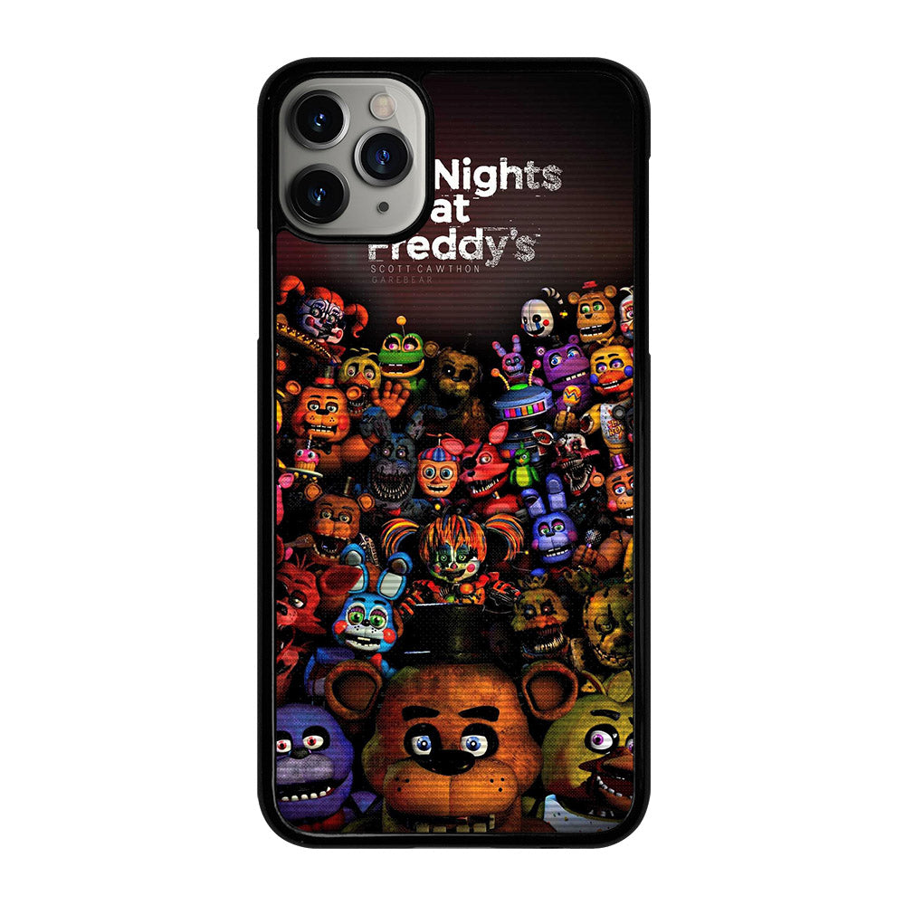 FIVE NIGHTS AT FREDDY'S FNAF ALL CHARACTER iPhone 11 Pro Max Case Cover
