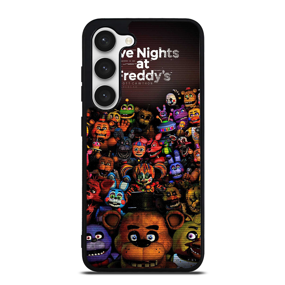 FIVE NIGHTS AT FREDDY'S FNAF ALL CHARACTER Samsung Galaxy S23 Case Cover