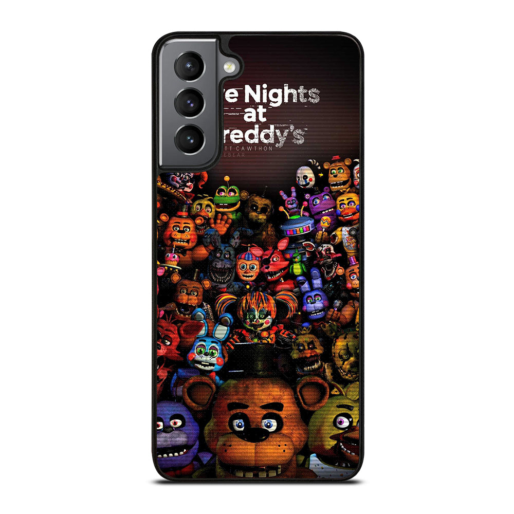 FIVE NIGHTS AT FREDDY'S FNAF ALL CHARACTER Samsung Galaxy S21 Plus Case Cover