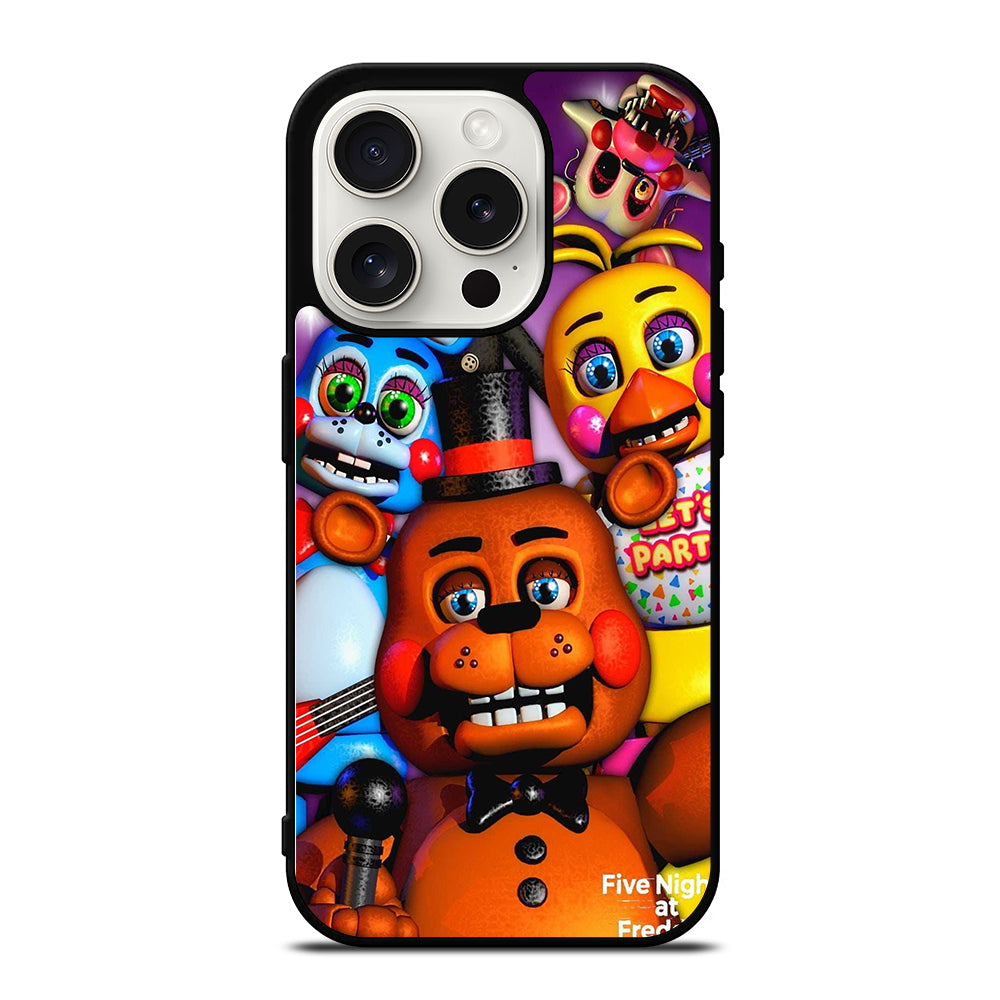 FIVE NIGHTS AT FREDDY'S FNAF CHARACTER iPhone 15 Pro Case Cover
