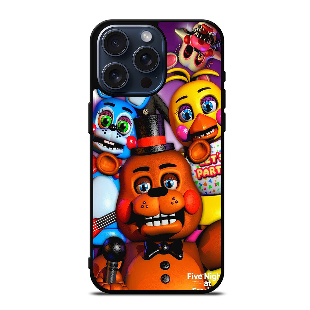 FIVE NIGHTS AT FREDDY'S FNAF ALL CHARACTER iPhone 15 Case Cover – casecentro