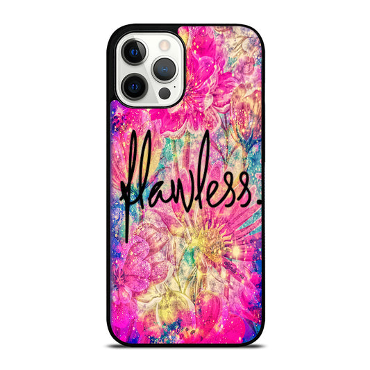 FLAWLESS FLOWER LOGO iPhone 12 Pro Max Case Cover