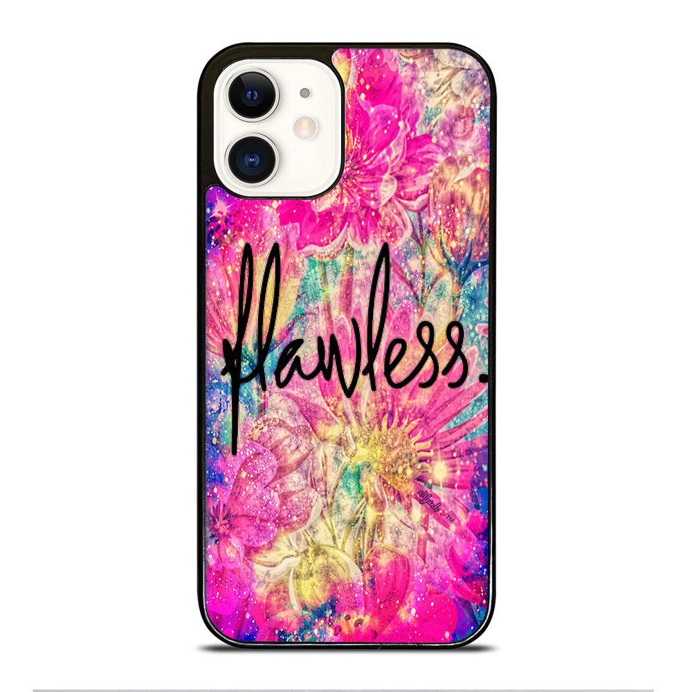 FLAWLESS FLOWER LOGO iPhone 12 Case Cover
