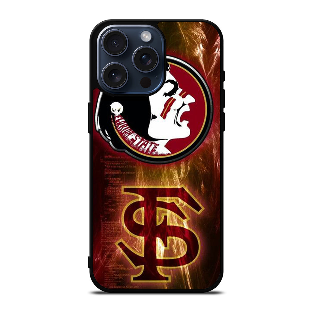 FLORIDA STATE FSU FOOTBALL LOGO iPhone 15 Pro Max Case Cover