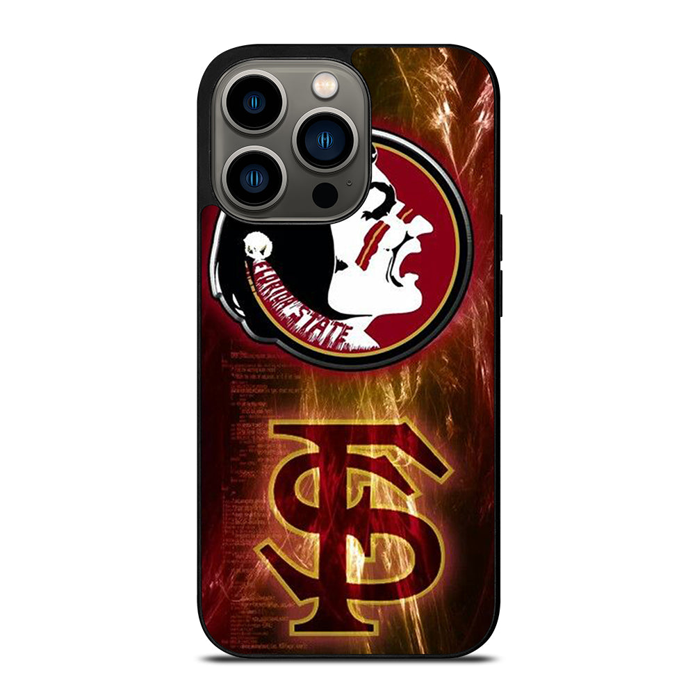 FLORIDA STATE FSU FOOTBALL LOGO iPhone 13 Pro Case Cover