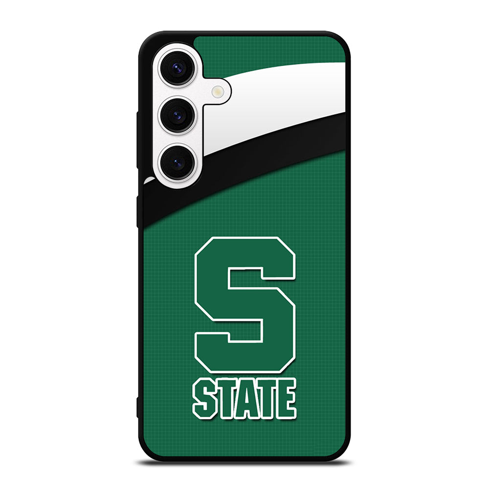FOOTBALL MICHIGAN STATE LOGO 1 Samsung Galaxy S24 Case Cover