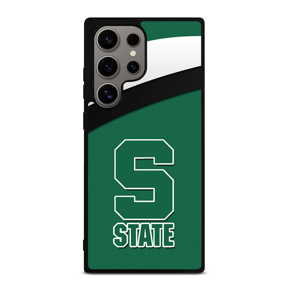 FOOTBALL MICHIGAN STATE LOGO 1 Samsung Galaxy S24 Ultra Case Cover