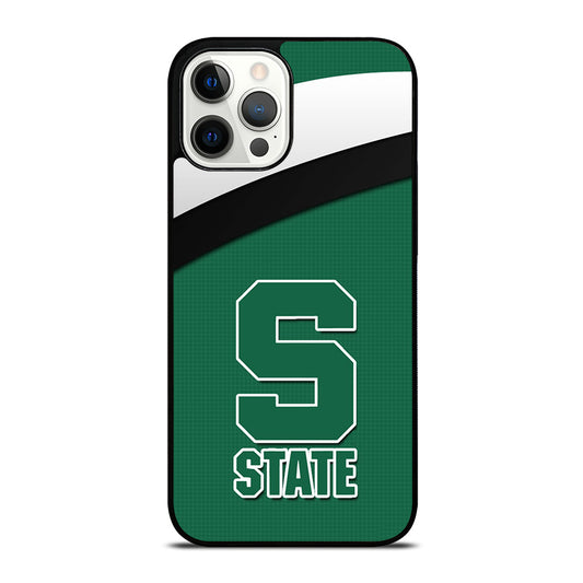 FOOTBALL MICHIGAN STATE LOGO 1 iPhone 12 Pro Max Case Cover