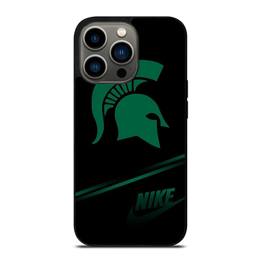 FOOTBALL MICHIGAN STATE LOGO 3 iPhone 13 Pro Case Cover