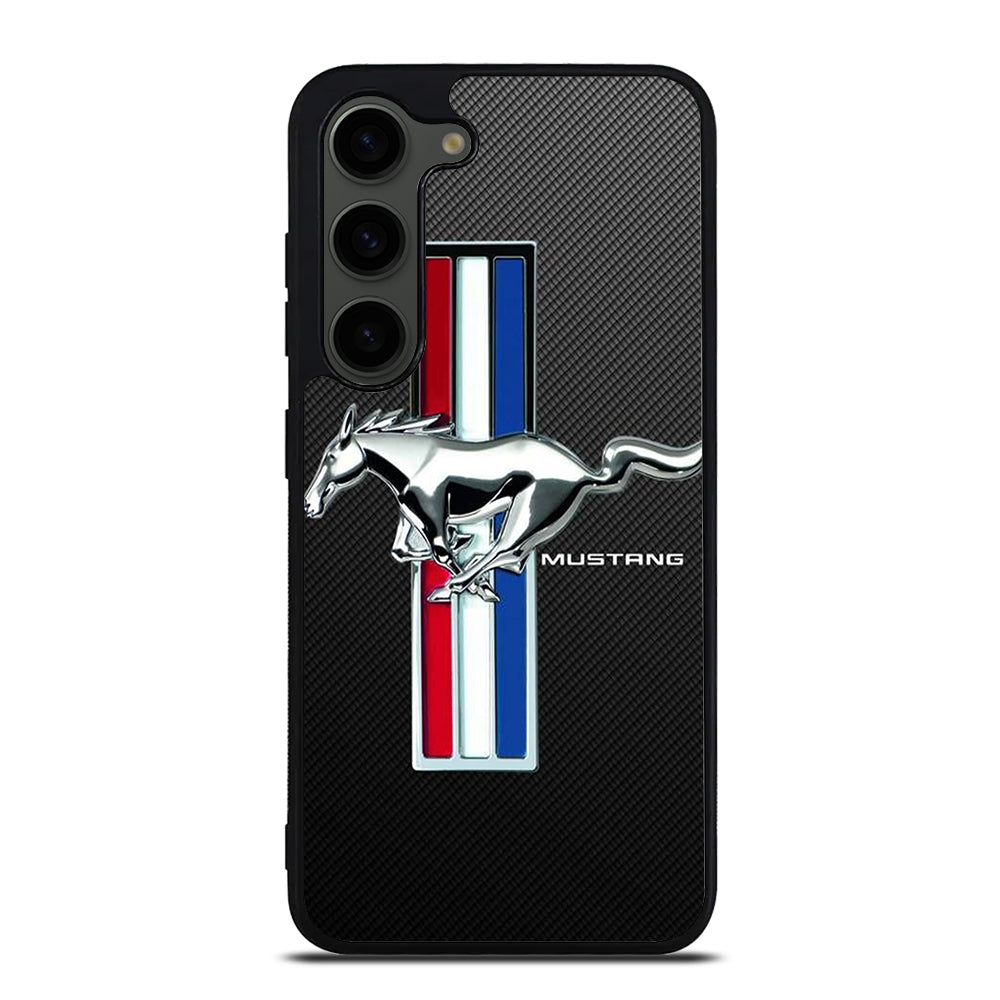 FORD MUSTANG GT CARBON LOGO Samsung Galaxy S23 Plus Case Cover