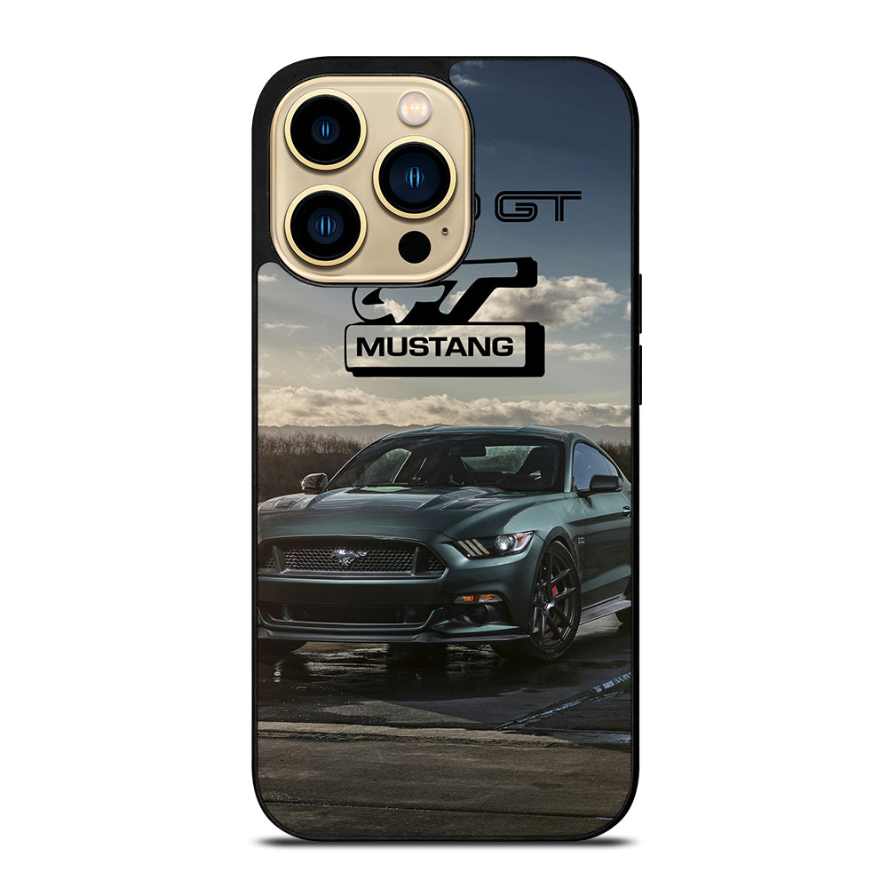 FORD MUSTANG GT CAR LOGO 2 iPhone 14 Pro Max Case Cover